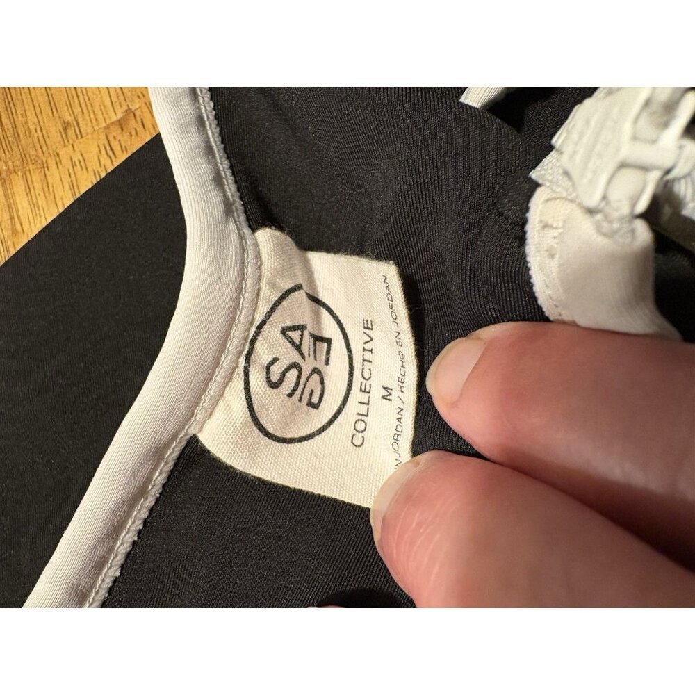 SAGE Collective Athletic Dress Black White Golf Tennis Pickleball Club Medium‎ - Picture 5 of 6